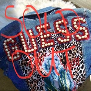 🎉🎉🎉Guess “Party Like It’s 1981” Denim Jacket🎉🎉🎉